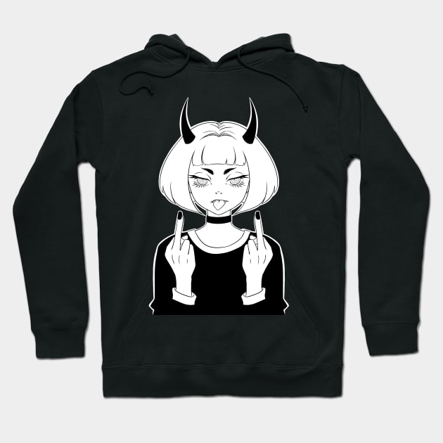 bad day Hoodie by lalalychee